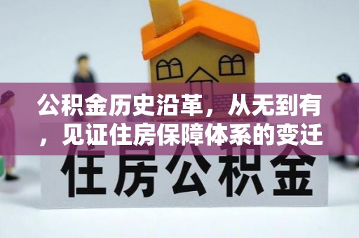 隆安公积金历史沿革，从无到有，见证住房保障体系的变迁
