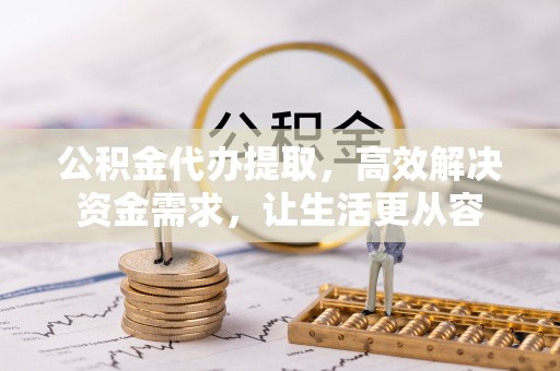隆安公积金代办提取，高效解决资金需求，让生活更从容
