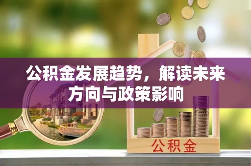 隆安公积金发展趋势，解读未来方向与政策影响