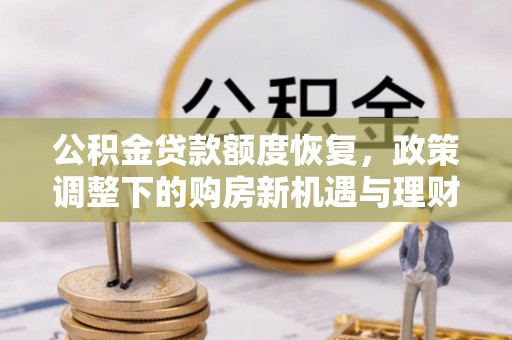 隆安公积金贷款额度恢复，政策调整下的购房新机遇与理财规划