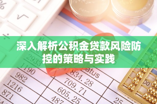 隆安深入解析公积金贷款风险防控的策略与实践