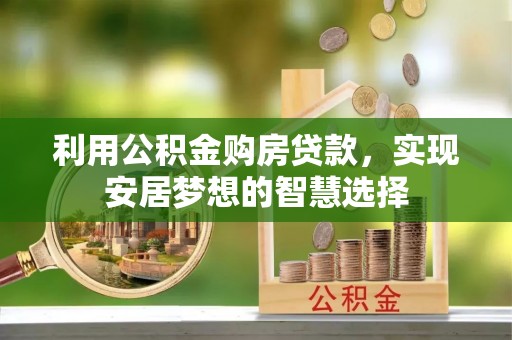 隆安利用公积金购房贷款，实现安居梦想的智慧选择