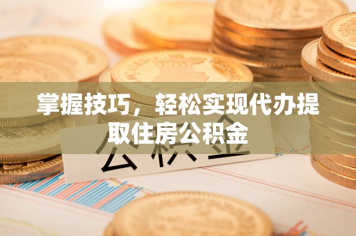 隆安掌握技巧，轻松实现代办提取住房公积金