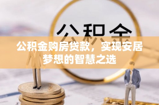 隆安公积金购房贷款，实现安居梦想的智慧之选