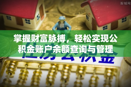 隆安掌握财富脉搏，轻松实现公积金账户余额查询与管理