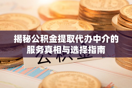 隆安揭秘公积金提取代办中介的服务真相与选择指南