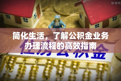隆安简化生活，了解公积金业务办理流程的高效指南