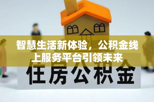 隆安智慧生活新体验，公积金线上服务平台引领未来