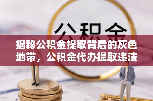 隆安揭秘公积金提取背后的灰色地带，公积金代办提取违法不？