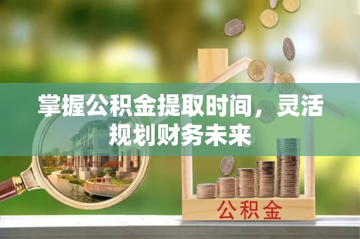 隆安掌握公积金提取时间，灵活规划财务未来