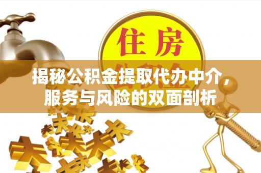 隆安揭秘公积金提取代办中介，服务与风险的双面剖析