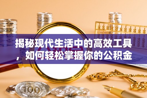 隆安揭秘现代生活中的高效工具，如何轻松掌握你的公积金查询方式
