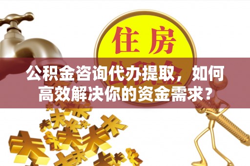 隆安公积金咨询代办提取，如何高效解决你的资金需求？
