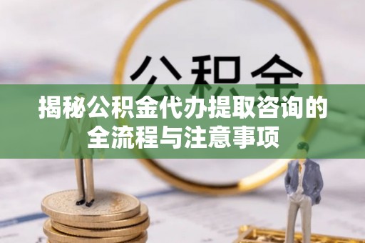 隆安揭秘公积金代办提取咨询的全流程与注意事项