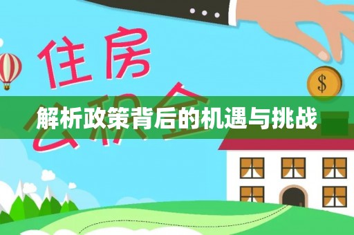 隆安解析政策背后的机遇与挑战