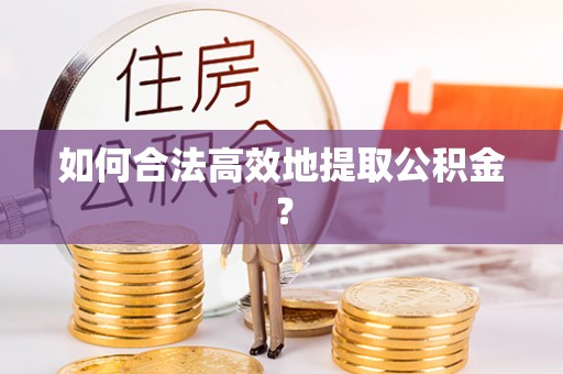 隆安如何合法高效地提取公积金？